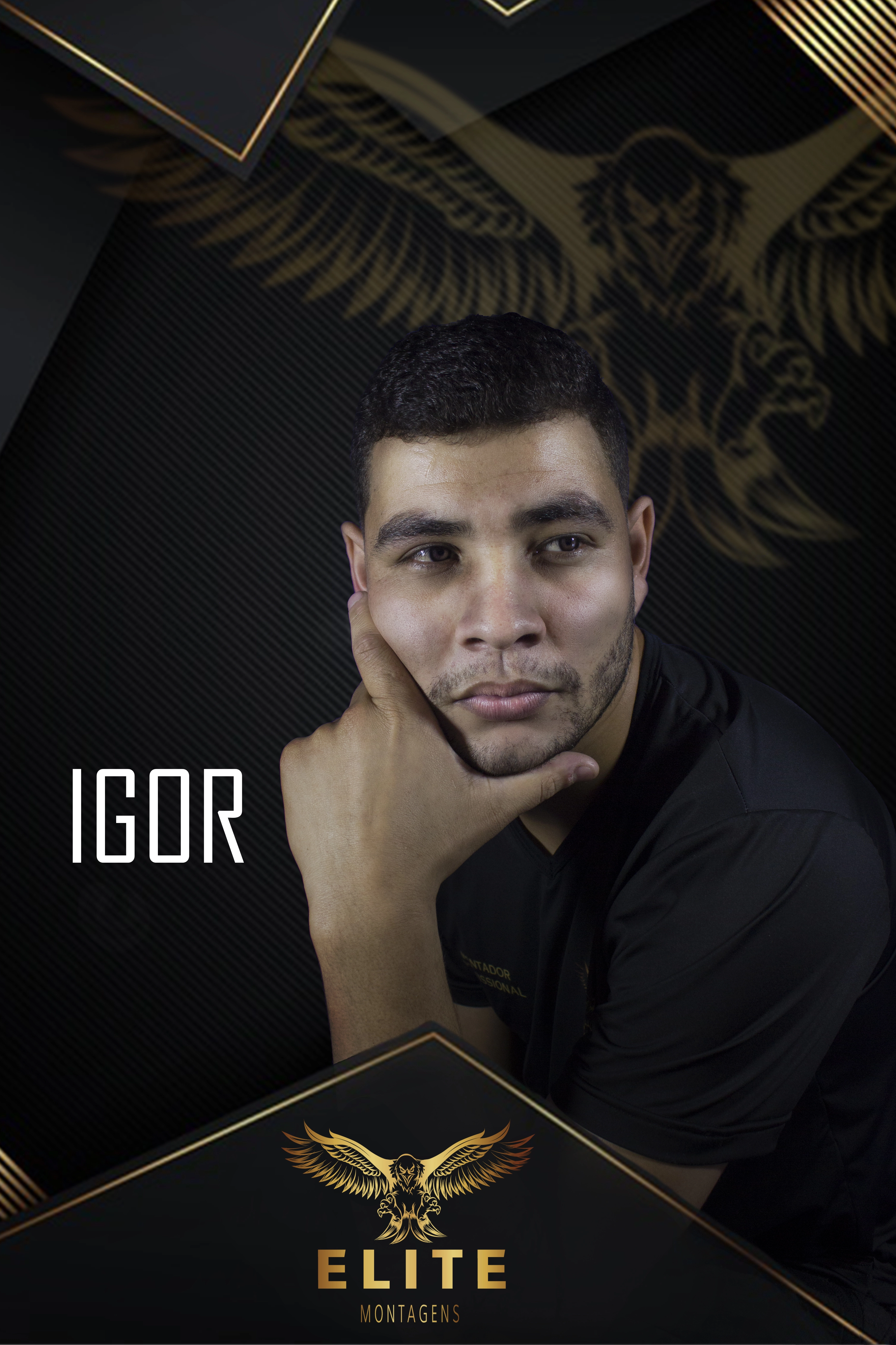 Igor, montador da Elite Montagens