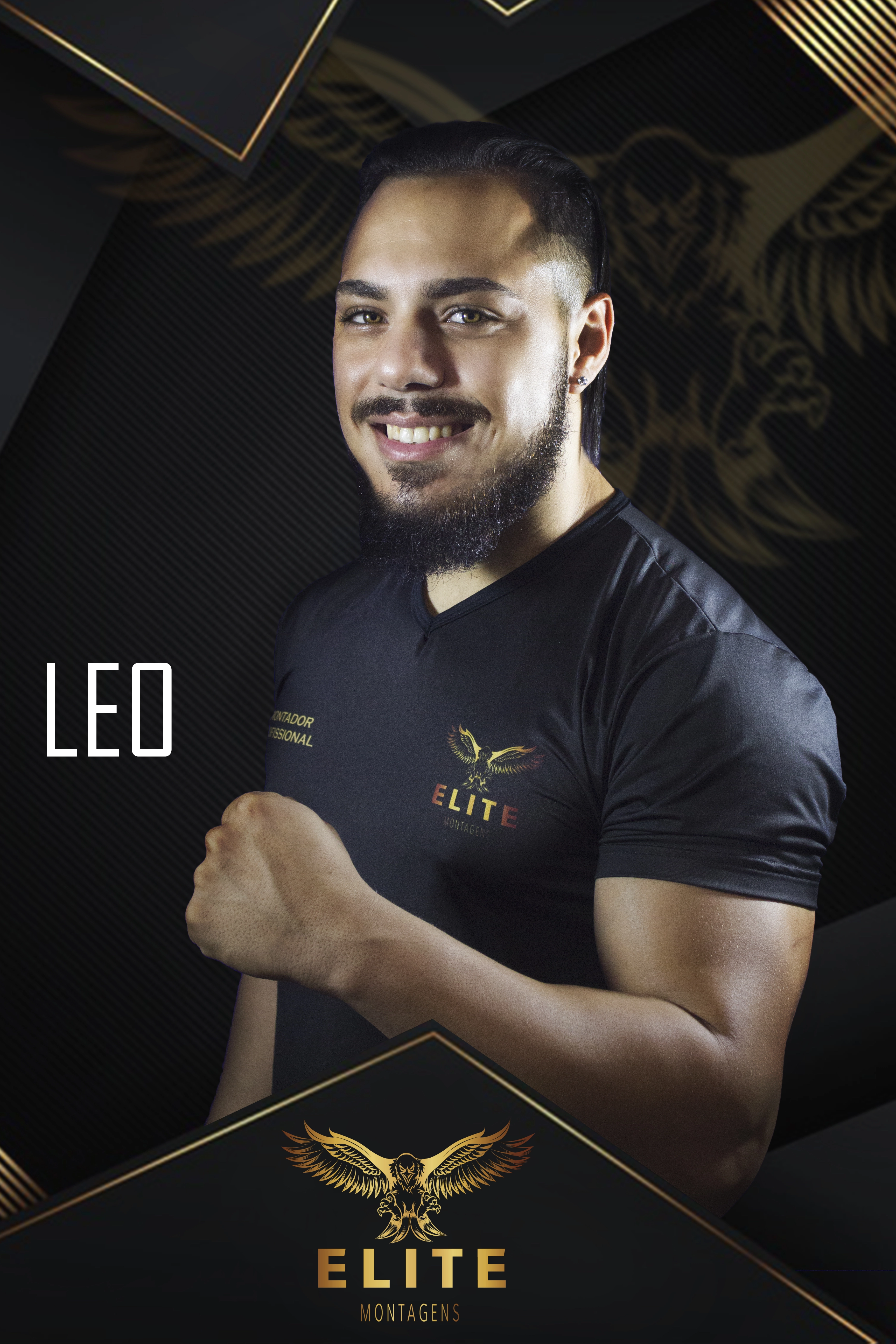 Leo, montador da Elite Montagens