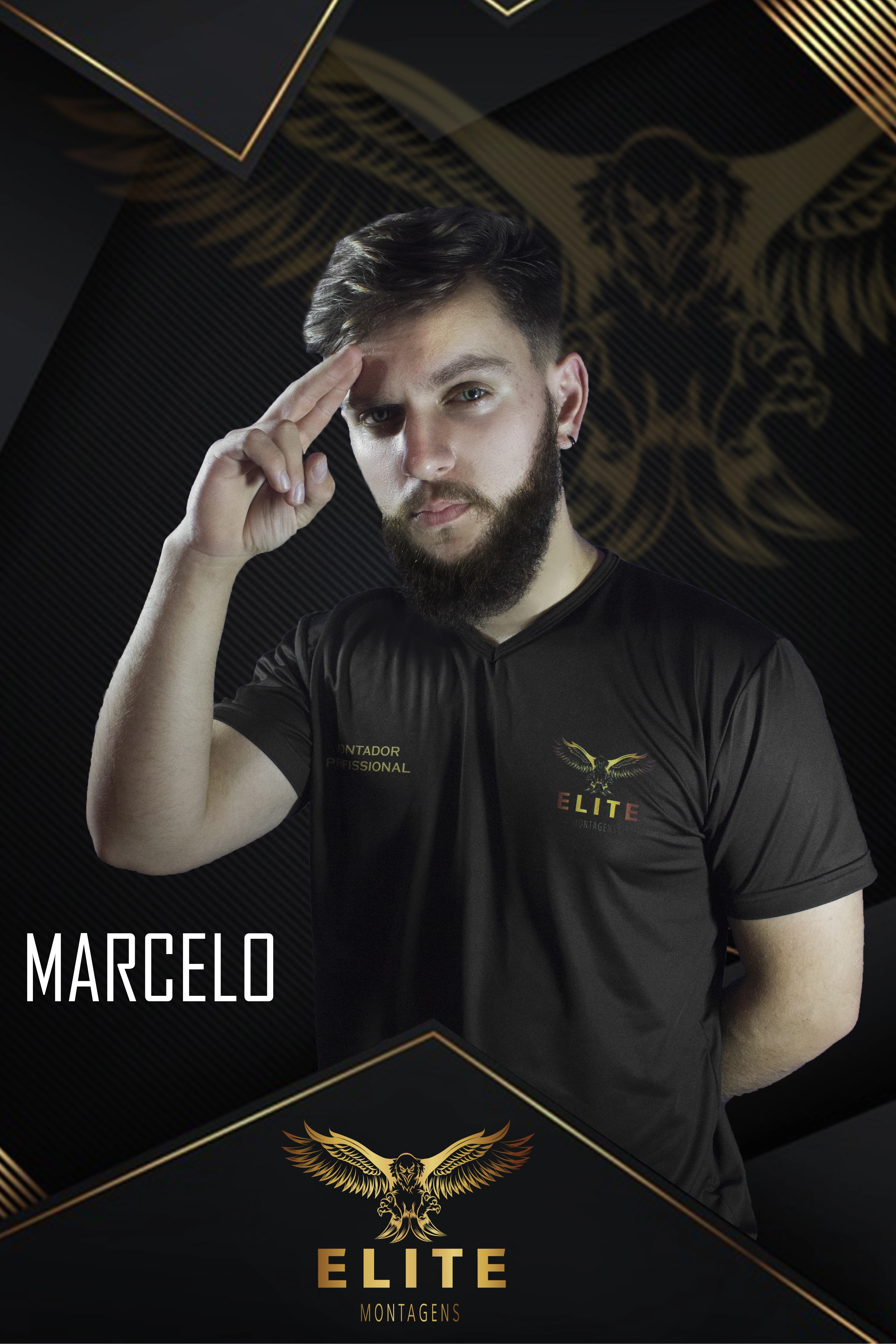 Marcelo, montador da Elite Montagens